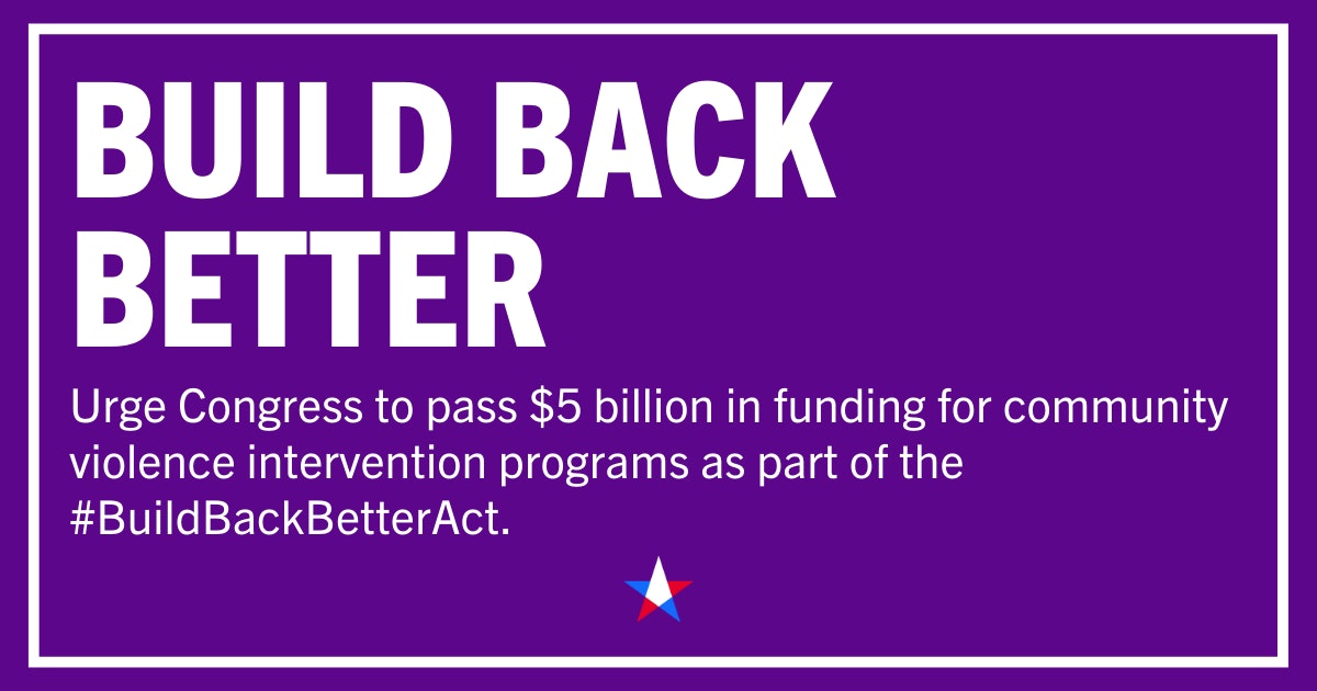 Support President Biden’s Build Back Better Act!