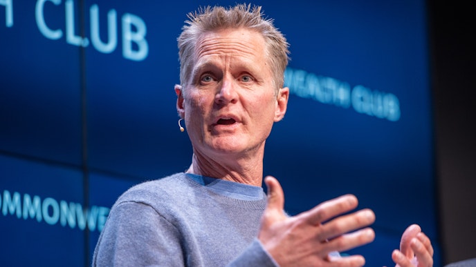 Steve Kerr At Conference hp Feature