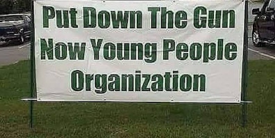 Put Down the Guns Now Young People Organization held conference on gun violence